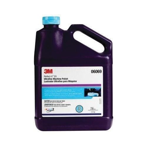 3M Perfect-It 06069 EX Ultrafine Blue Machine Polish, Gallon