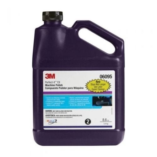 3M Perfect - It 06095 EX Gray Machine Polish, Gallon - VirtuColor Supply