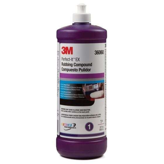 3M Perfect-It 36060 EX Rubbing Compound, Quart