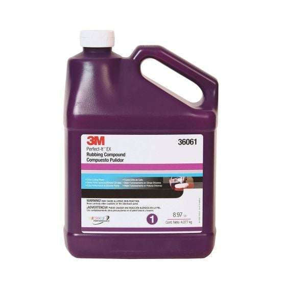 3M Perfect-It 36061 EX Rubbing Compound, Gallon