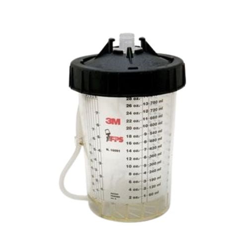 3M PPS™ 16124 Large 28 oz High Output Pressure Hard Cup - VirtuColor Supply