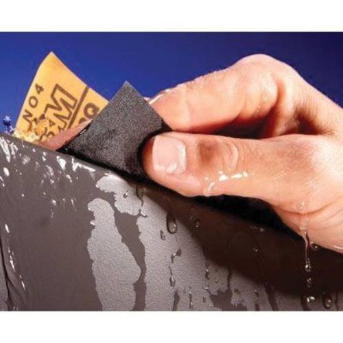 3M Wetordry™ 1000 Grit Black Silicon Carbide Abrasive Sheet #2021, 50 pc - VirtuColor Supply