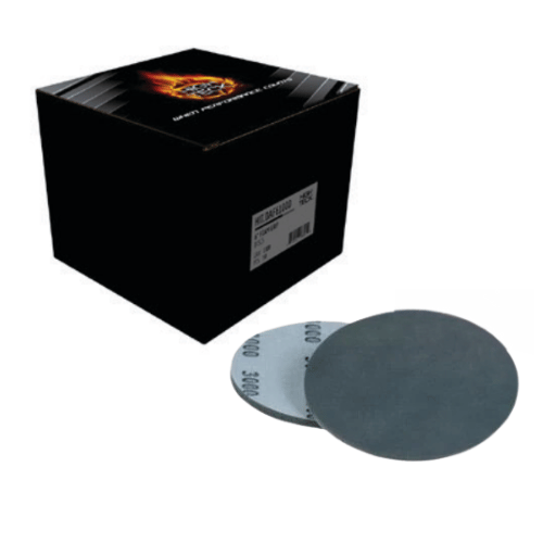 6 Inch 2000 Grit Foam Sanding Disc with Velcro, 15 pk, High Teck - VirtuColor Supply