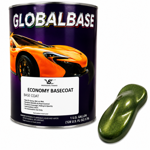 Chrysler PGE Green With Envy Economy Automotive Paint, Gallon