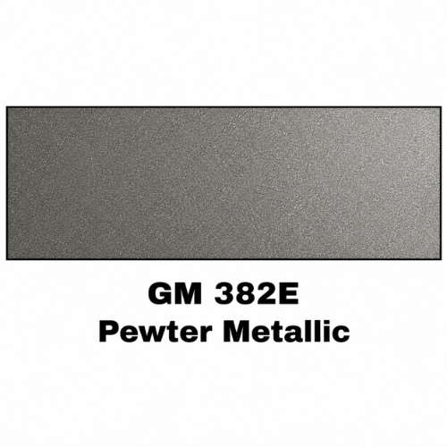 GM 382E Pewter Metallic Economy Automotive Paint, Gallon