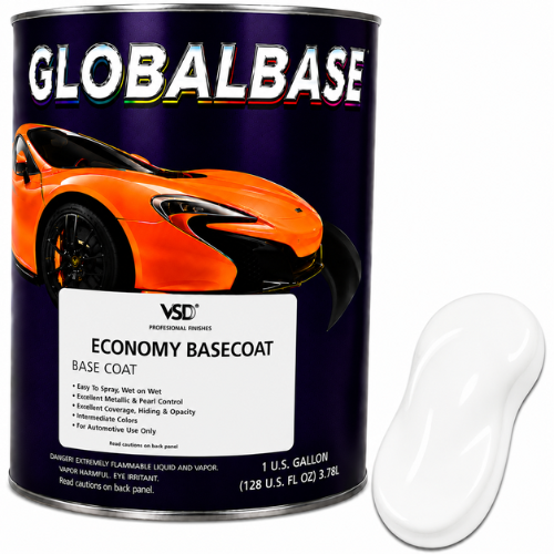 Toyota 040 Super White Economy Automotive Paint, Gallon
