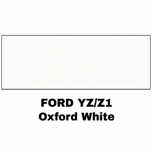 Ford YZ/Z1 Oxford White Economy Automotive Paint, Gallon