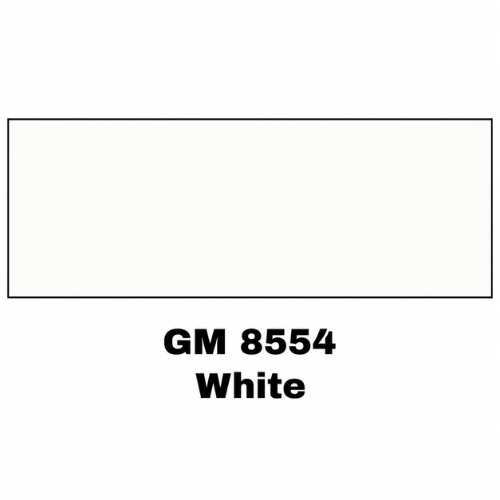 GM 8554 White Economy Automotive Paint, Gallon