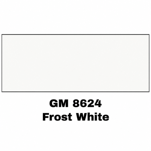 GM 8624 Frost White Economy Automotive Paint, Gallon