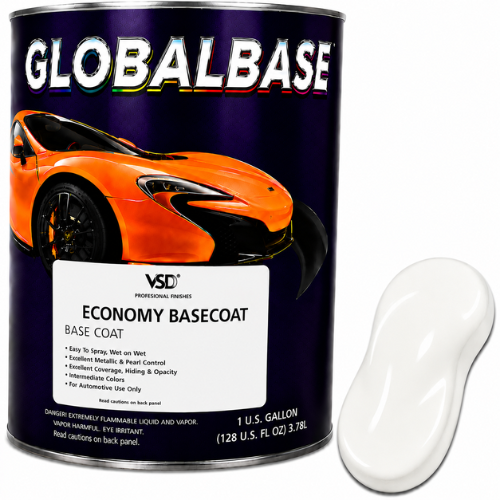 GM 8624 Frost White Economy Automotive Paint, Gallon