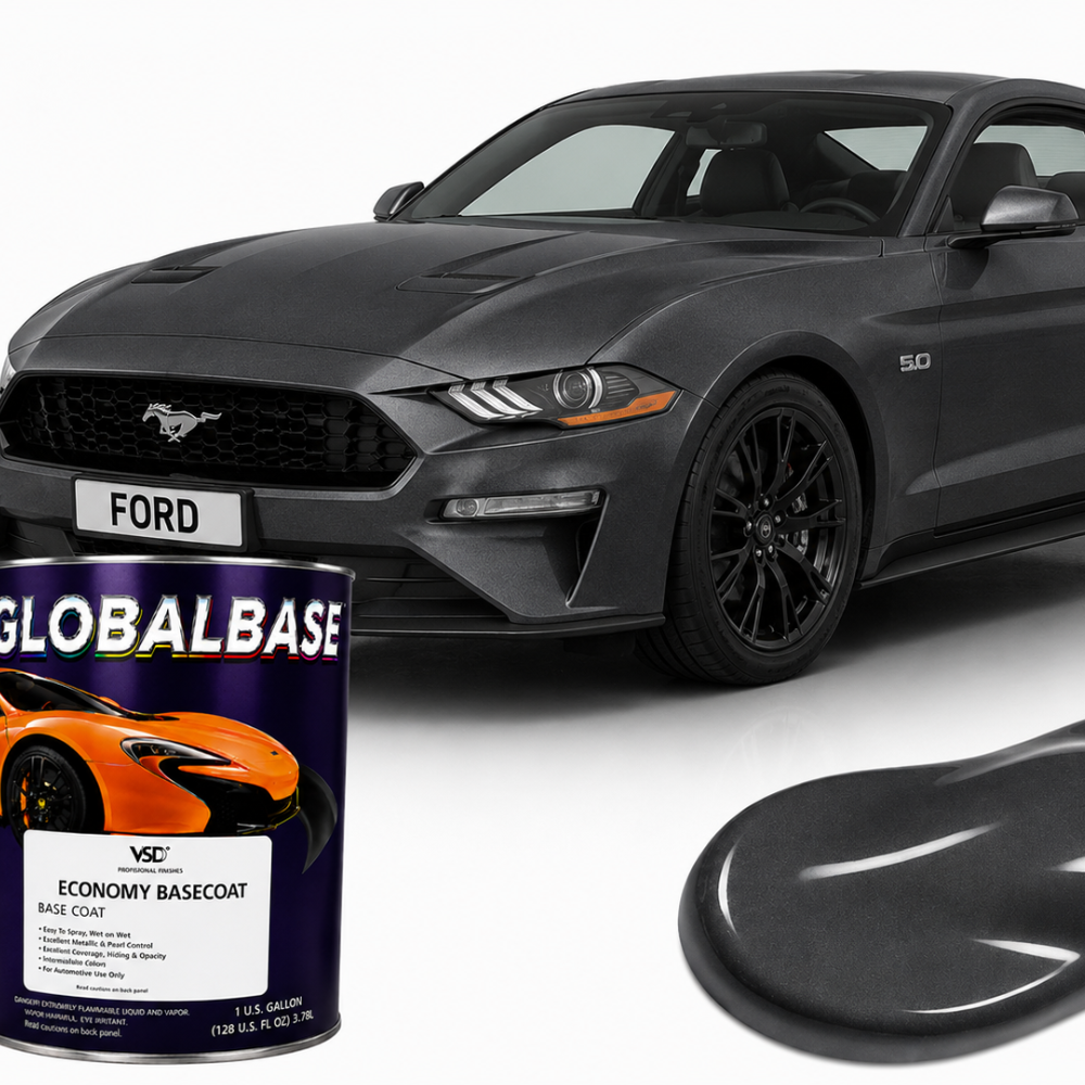 Ford CX Dark Shadow Gray Economy Automotive Paint, Gallon