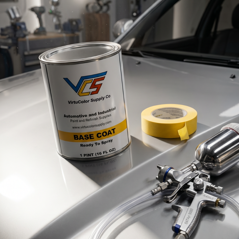 Kia 4SS Silky Silver Metallic Low VOC Basecoat Paint