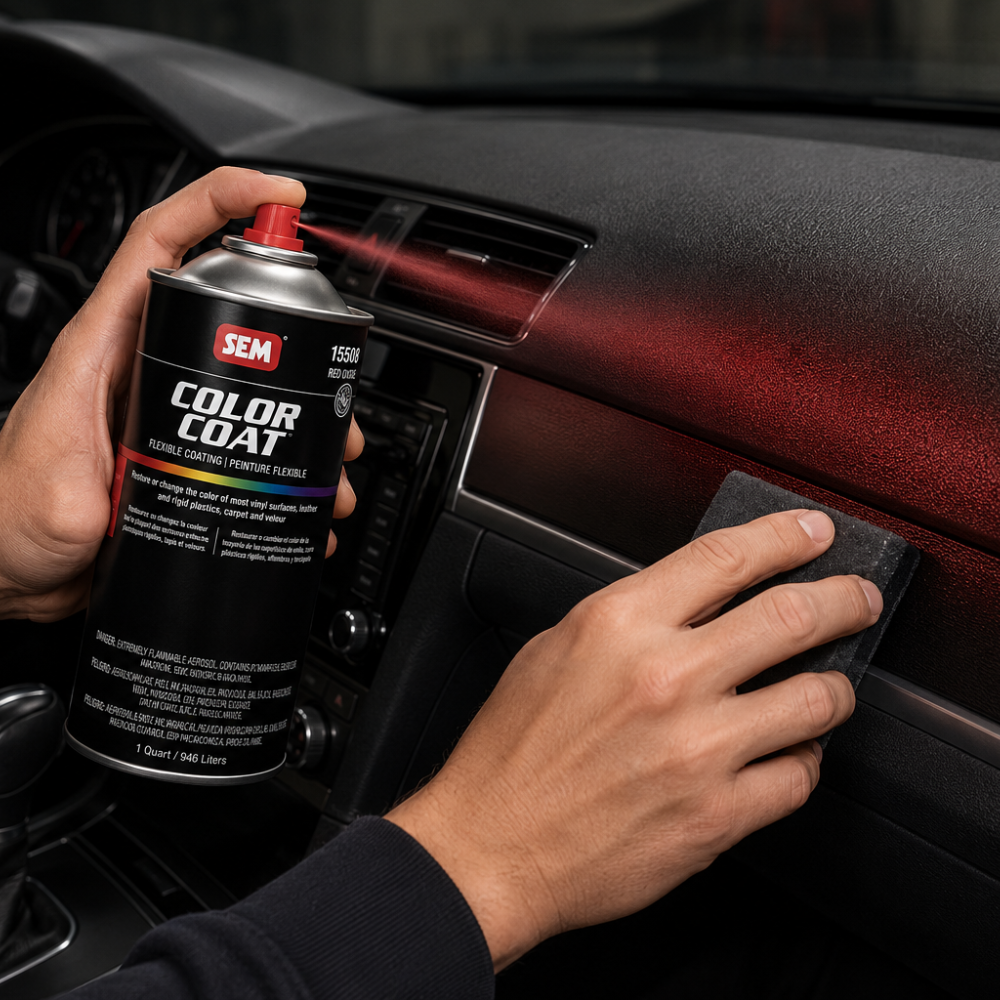 SEM 15501 Color Coat Red Oxide, 1 Gallon | Auto Interior Paint