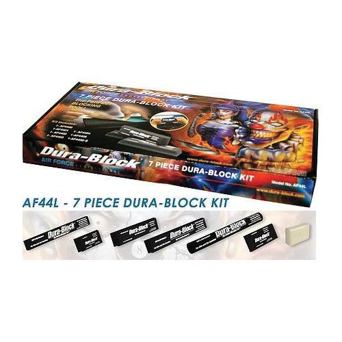 Dura-Block® AF44L 7 PC Sanding Block Kit, PSA Attachment