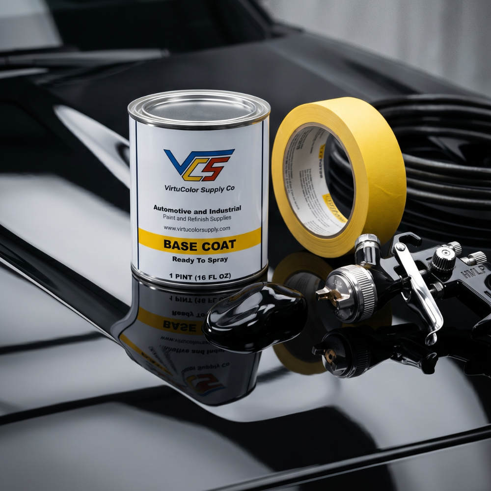 Toyota 218 Attitude Black Metallic Low VOC Basecoat Paint