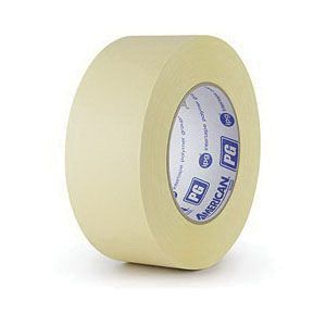 American PG27 2" High Temp Beige Masking Tape, Case of 24 Rolls - VirtuColor Supply