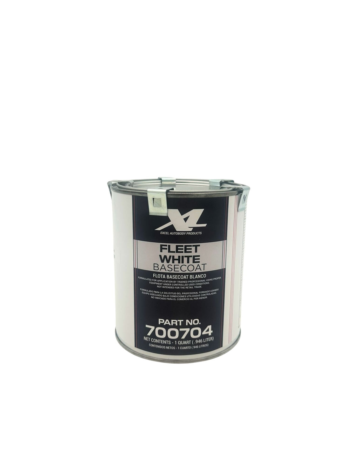 Excel Fleet White GM 8624 Basecoat Paint, Qt | Clearance Item