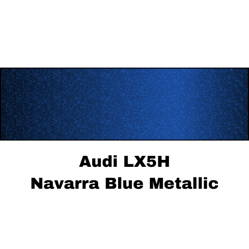 Audi LX5H Navarra Blue Metallic Low VOC Basecoat Paint