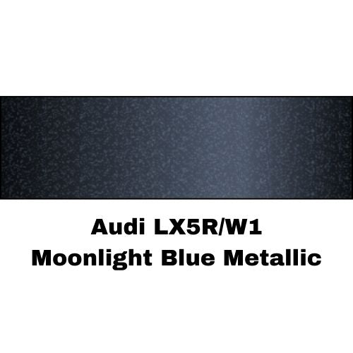 Audi LX5R/W1 Moonlight Blue Metallic Low VOC Basecoat Paint