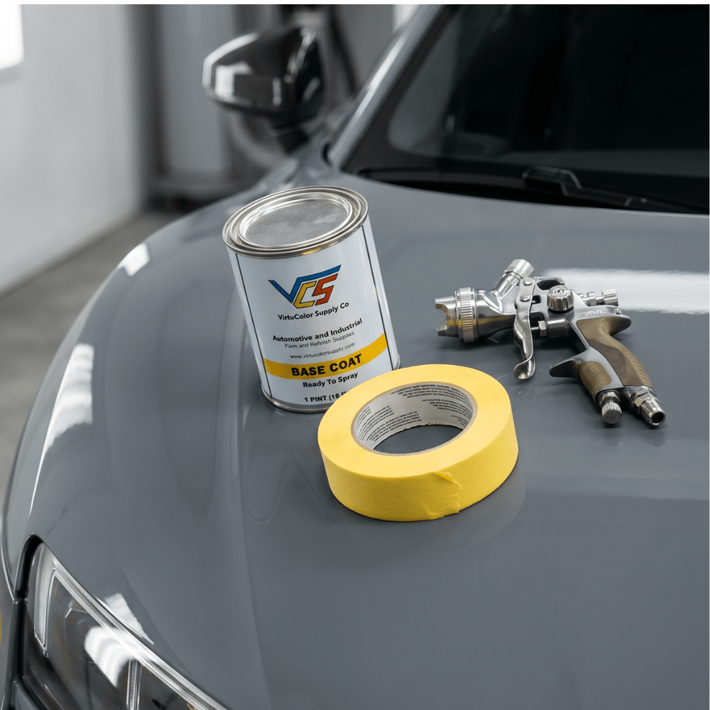 Audi LX7F Kemora Gray Metallic Low VOC Basecoat Paint