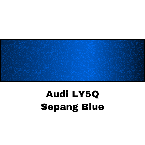 Audi LY5Q Sepang Blue (Pearl/Metallic) Low VOC Basecoat Paint