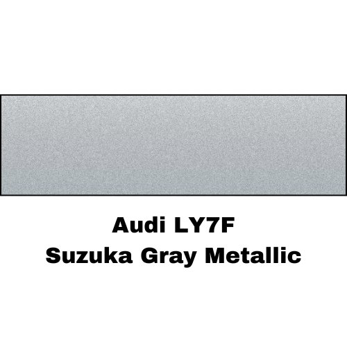 Audi LY7F Suzuka Gray Metallic Low VOC Basecoat Paint