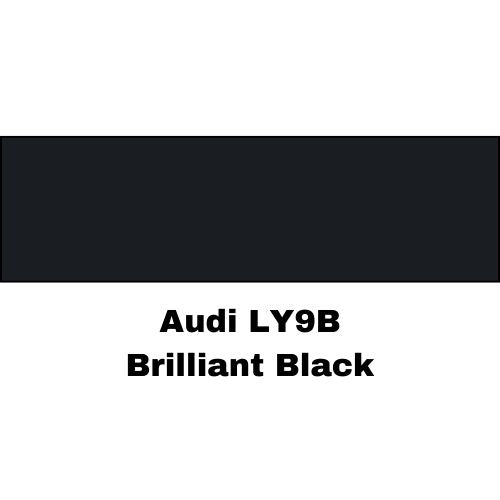 Audi LY9B/A2 Brilliant Black Low VOC Basecoat Paint