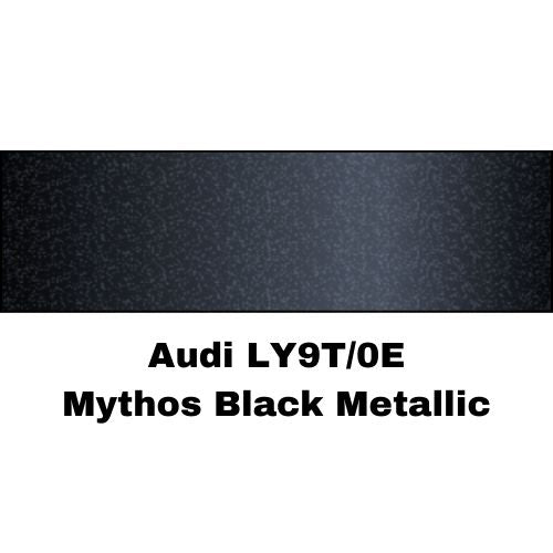 Audi LY9T/0E Mythos Black Metallic Low VOC Basecoat Paint