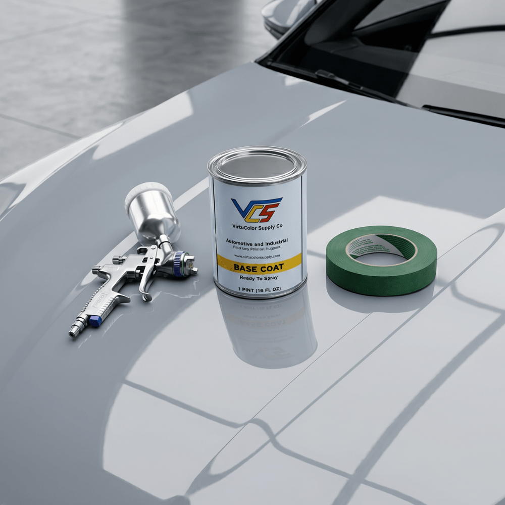 Audi LZ7S (6Y) Datona Gray Pearl Low VOC Basecoat Paint