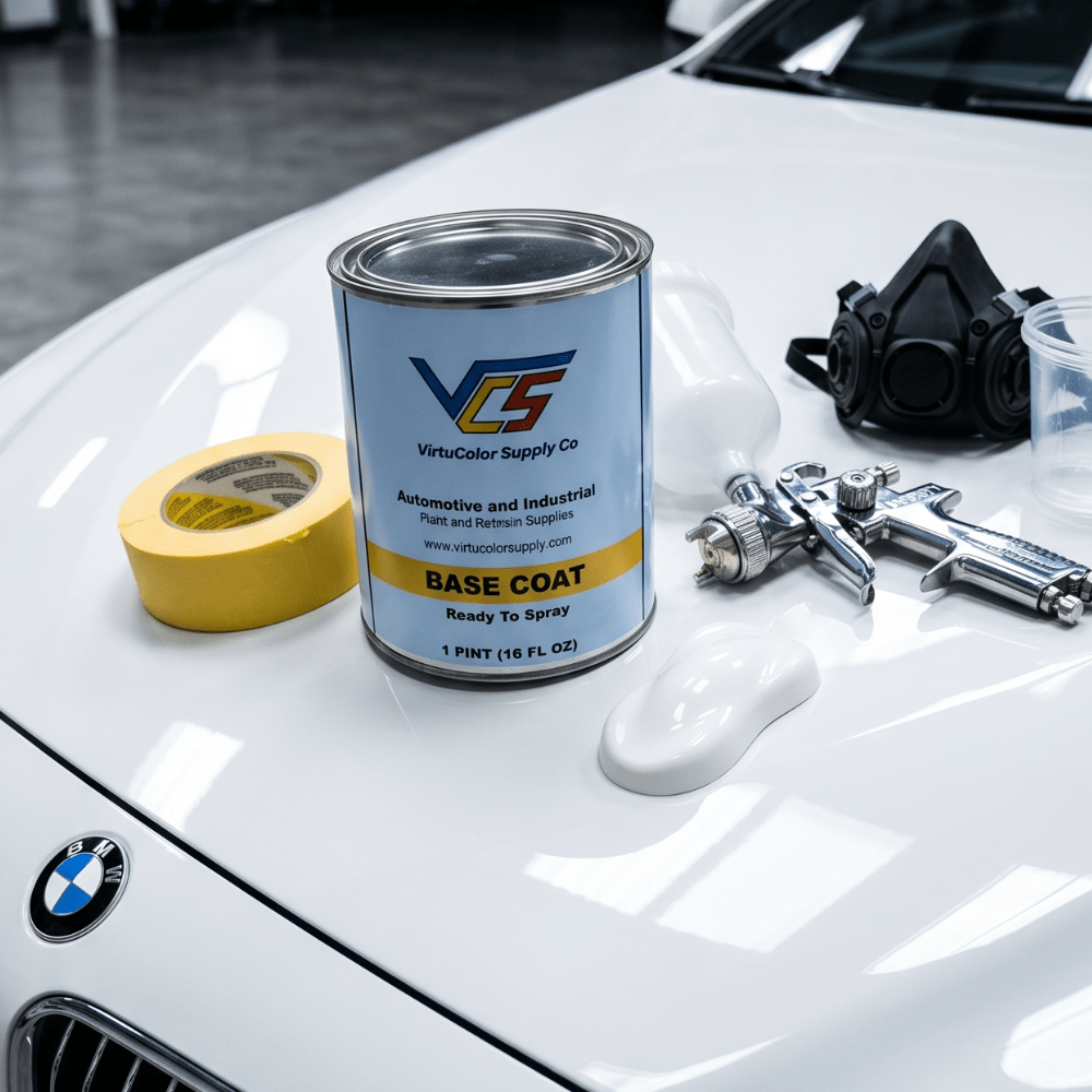 BMW 300 Alpine White Low VOC Basecoat Paint