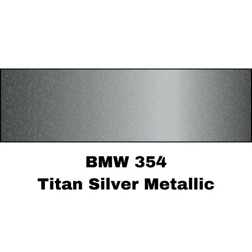 BMW 354 Titan Silver Metallic Low VOC Basecoat Paint - VirtuColor Supply