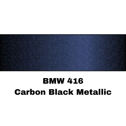 BMW 416 Carbon Black Metallic Low VOC Basecoat Paint