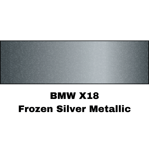 BMW X18 Frozen Silver Metallic Low VOC Basecoat Paint