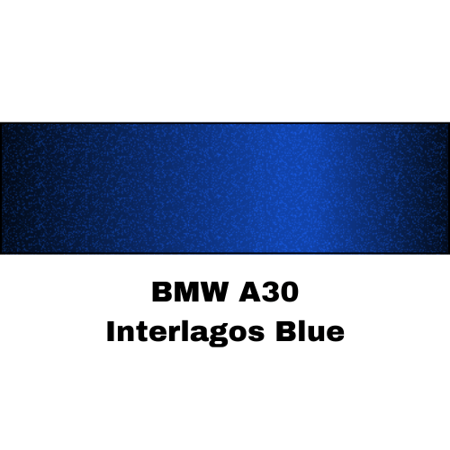 BMW A30 Interlagos Blue Low VOC Basecoat Paint