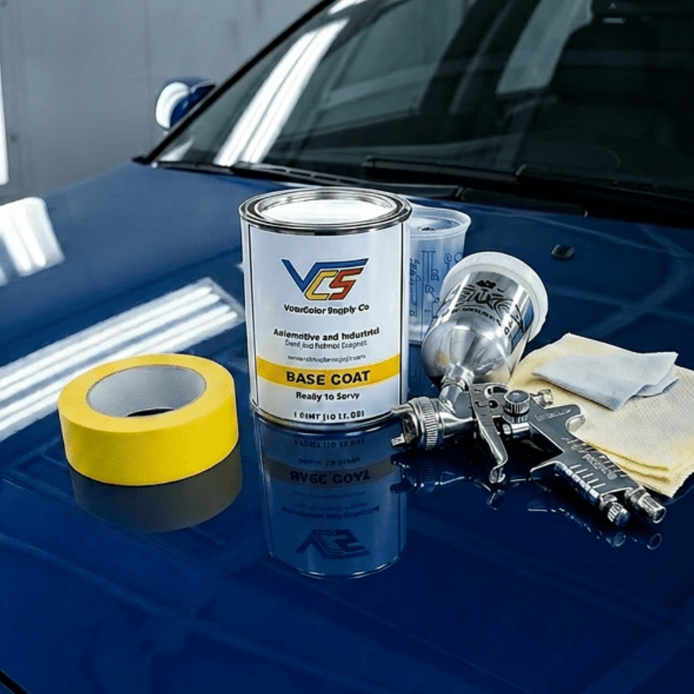 BMW A30 Interlagos Blue Low VOC Basecoat Paint