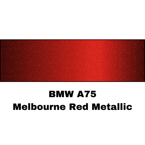 BMW A75 Melbourne Red Metallic Low VOC Basecoat Paint