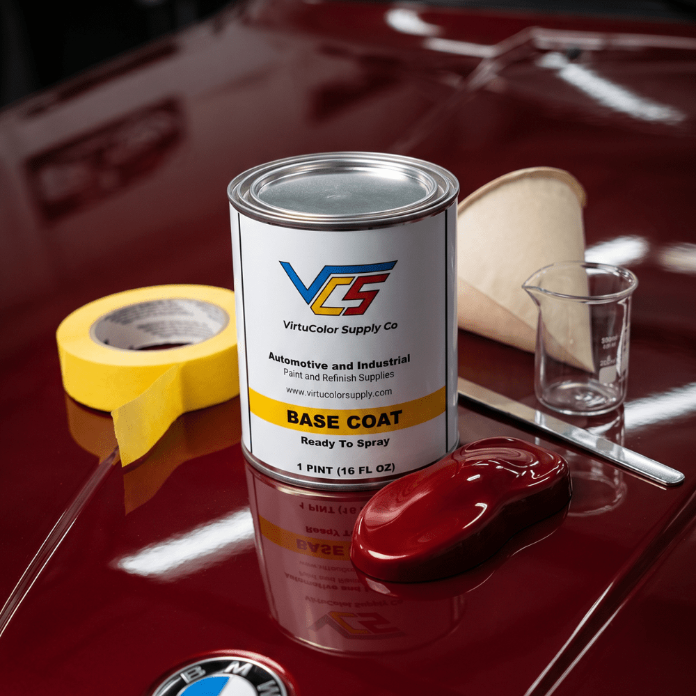 BMW A75 Melbourne Red Metallic Low VOC Basecoat Paint