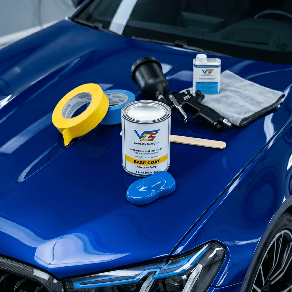 BMW C31 Portimao Blue Metallic Low VOC Basecoat Paint