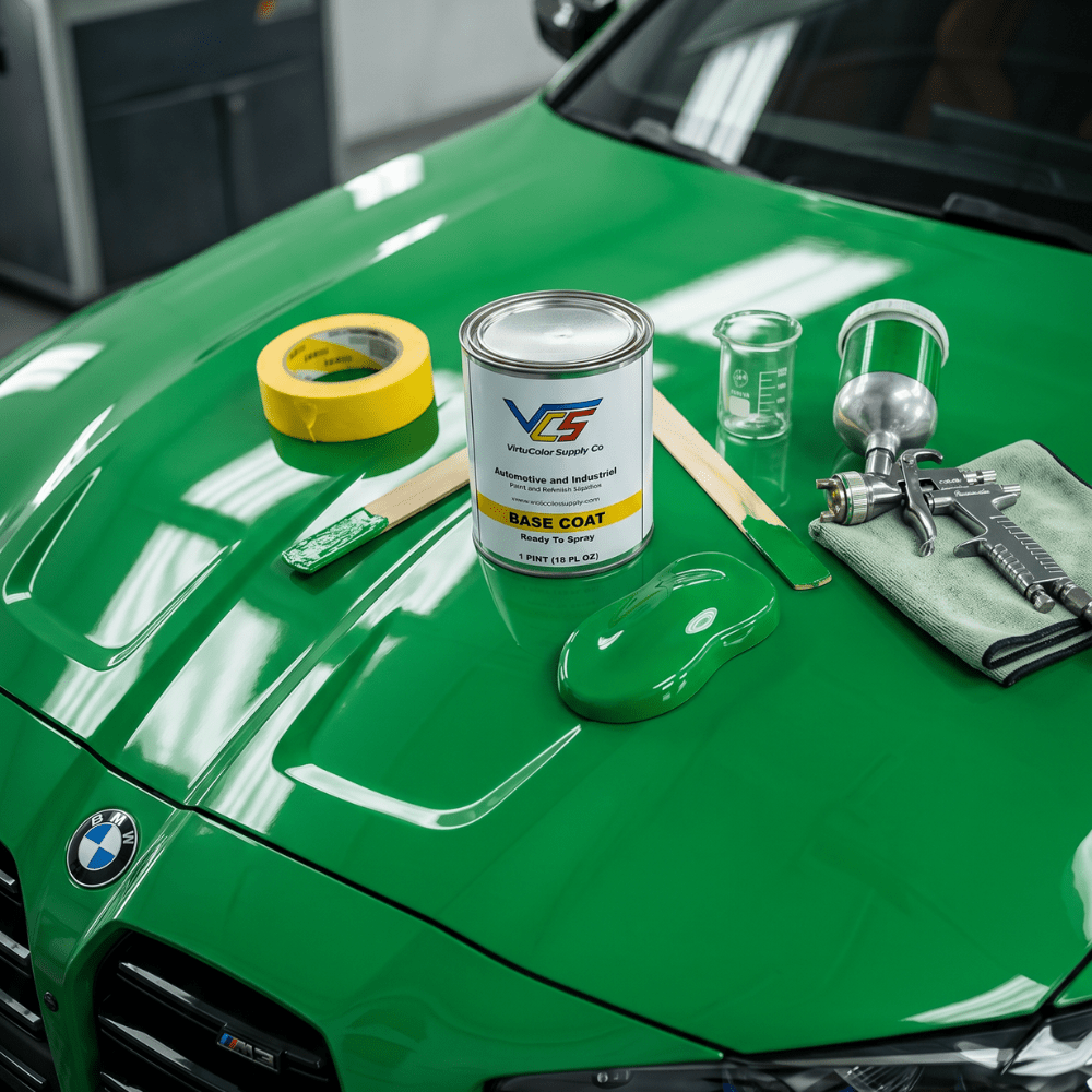 BMW C4G Isle of Man Green Low VOC Basecoat Paint