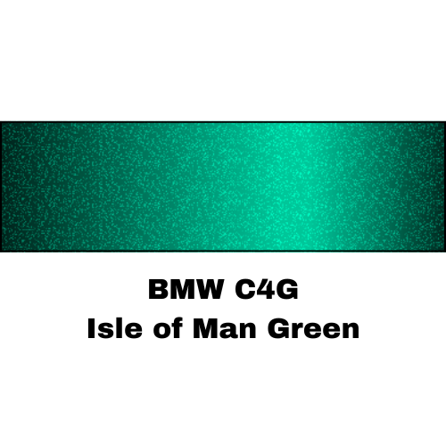 BMW C4G Isle of Man Green Low VOC Basecoat Paint