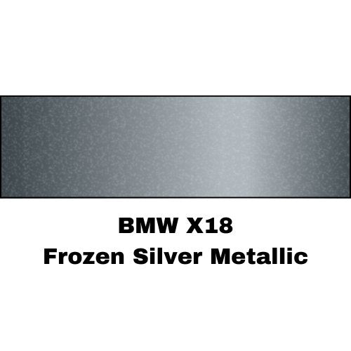 BMW X18 Frozen Silver Metallic Low VOC Basecoat Paint - VirtuColor Supply