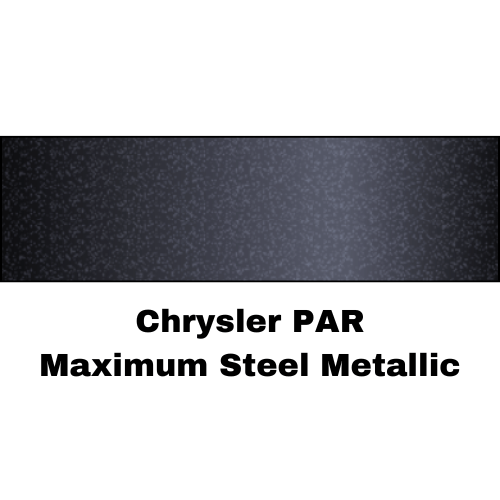 Chrysler PAR Maximum Steel Metallic Low VOC Basecoat Paint