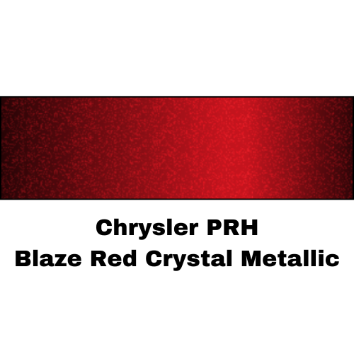 Chrysler PRH Blaze Red Crystal Metallic Low VOC Basecoat Paint