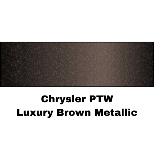 Chrysler PTW Luxury Brown Metallic Low VOC Basecoat Paint