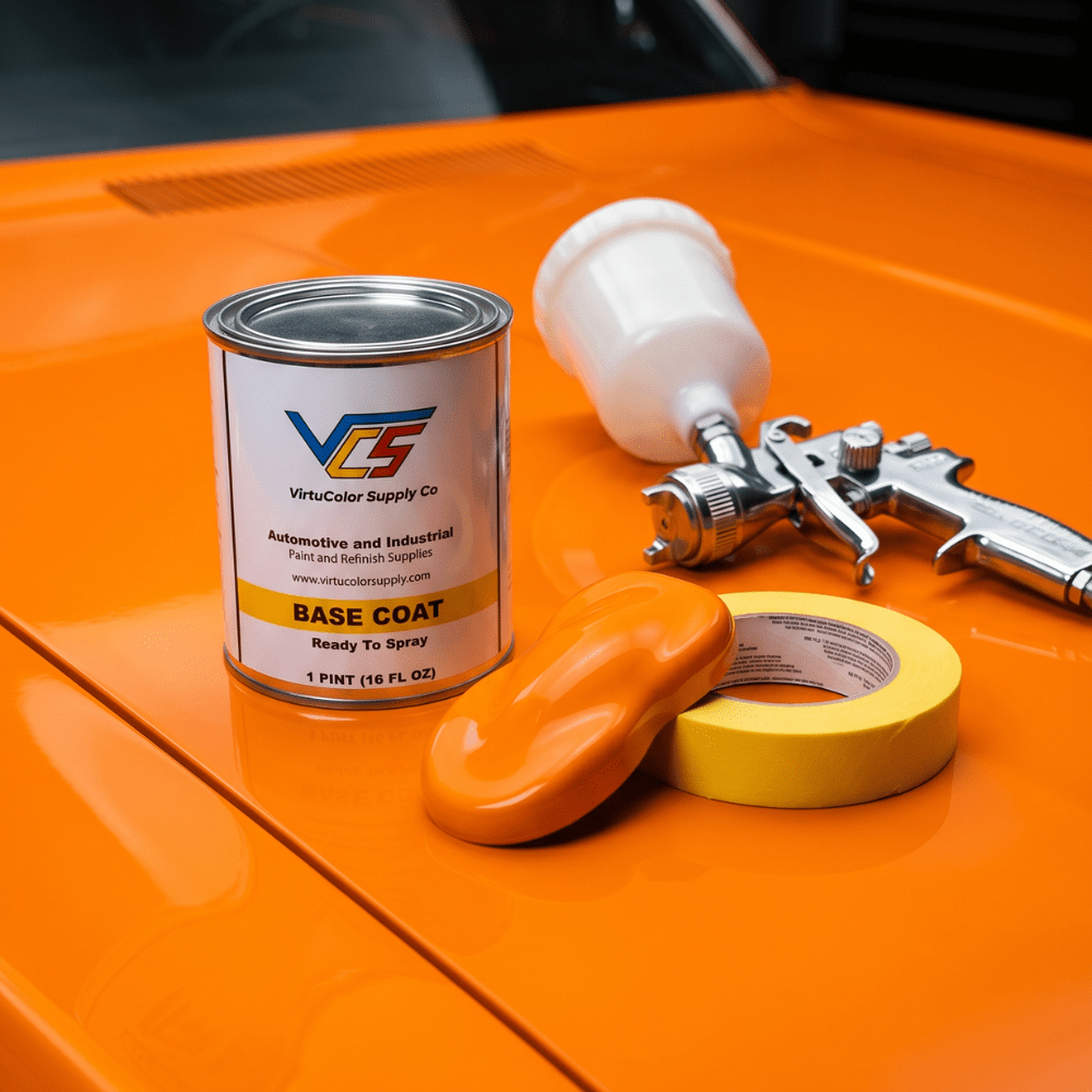 Chrysler EV2 Hemi Orange Metallic Low VOC Basecoat Paint