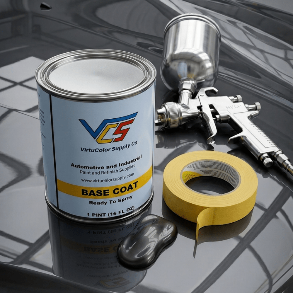 Chrysler PAU Granite Crystal Metallic Low VOC Basecoat Paint