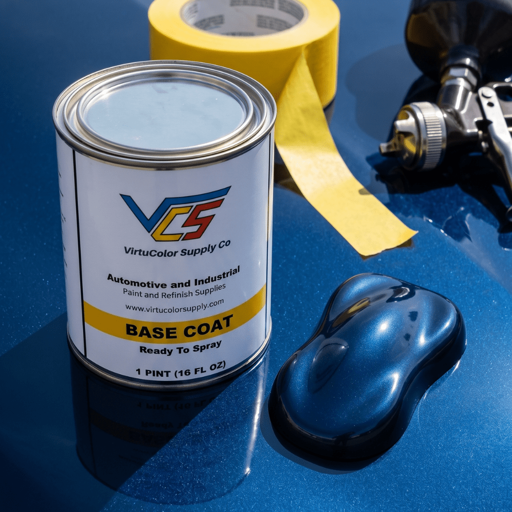 Chrysler PB7 Patriot Blue Metallic Low VOC Basecoat Paint