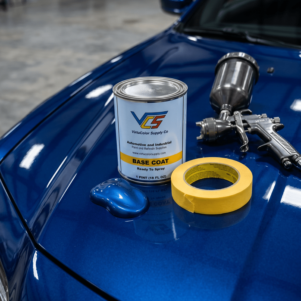 Chrysler PCL Blue Streak Metallic Low VOC Basecoat Paint