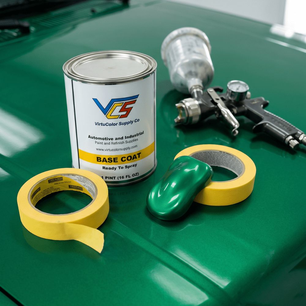 Chrysler PGW Timberline Green Metallic Low VOC Basecoat Paint