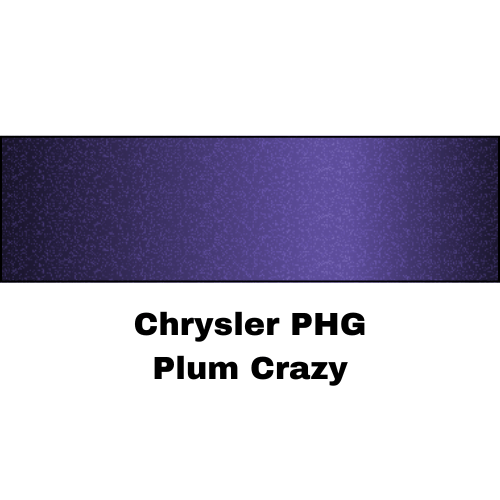 Chrysler PHG Plum Crazy Low VOC Basecoat Paint